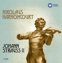 Johann Strauss II (1825-1899): Nikolaus Harnoncourt dirigiert Johann Strauss II, 7 CDs