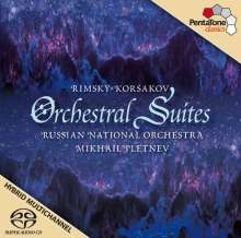 Nikolai Rimsky-Korssakoff (1844-1908): Orchestersuiten, Super Audio CD