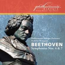 Ludwig van Beethoven (1770-1827): Symphonien Nr.4 &amp; 7, CD