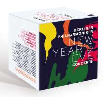 Die Silvesterkonzerte der Berliner Philharmoniker (ausgewählte Konzerte aus den Jahren 1977-2019), 20 Blu-ray Discs