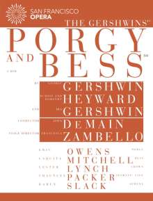 George Gershwin (1898-1937): Porgy and Bess, 2 DVDs