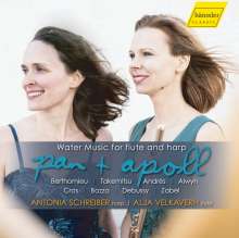 Antonia Schreiber - Pan &amp; Apoll (Wassermusik für Flöte &amp; Harfe), CD