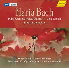 Maria Bach (1896-1978): Klavierquintett "Wolga-Quintett", CD