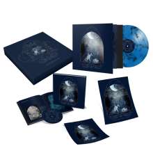 Alcest: Ecailles De Lune (Ocean Edition) (Limited Box Set) (Blue/Black Marbled Vinyl), 1 LP und 1 CD