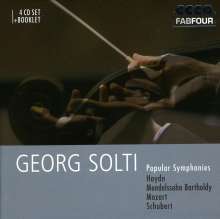 Georg Solti - Popular Symphonies, 4 CDs