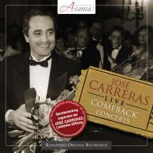 Jose Carreras - Live (The Comeback Concerts), CD