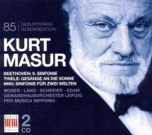 Kurt Masur - 85 Geburtstags-Sonderedition, 2 CDs