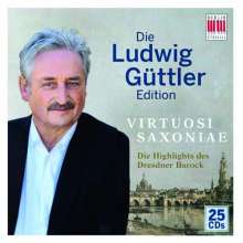 Ludwig Güttler Edition - Die Highlights des Dresdner Barock, 25 CDs