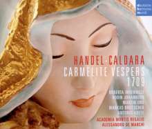 Georg Friedrich Händel (1685-1759): Karmeliter-Vesper (1709), 2 CDs