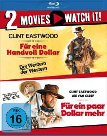 Für eine Handvoll Dollar / Für ein paar Dollar mehr (Blu-ray), 2 Blu-ray Discs