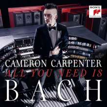 Cameron Carpenter -All you need is Bach, CD