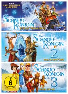 Die Schneekönigin 1-3, 3 DVDs