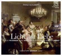Franz Schubert (1797-1828): Lieder &amp; Vokalquartette - "Licht und Liebe", CD