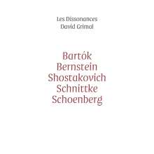 Les Dissonances - Bartok / Bernstein / Schostakowitsch / Schnittke / Schönberg, 3 CDs