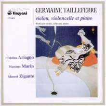 Germaine Tailleferre (1892-1983): Klaviertrio (1978), CD