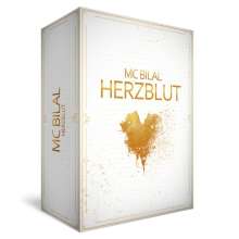 MC Bilal: Herzblut (Limited-Boxset), 2 CDs, 1 USB-Stick und 1 T-Shirt