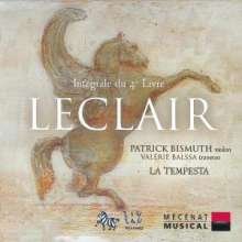 Jean Marie Leclair (1697-1764): Sonaten Nr.1-12 für Violine &amp; Bc (Livre 4), 3 CDs