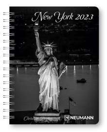 New York 2023 - Diary - Buchkalender - Taschenkalender - 16,5x21,6, Buch