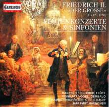 Friedrich II.von Preussen "Friedrich der Große" (1712-1786): Sinfonien Nr.1 &amp; 3 (G-dur &amp; D-dur), CD