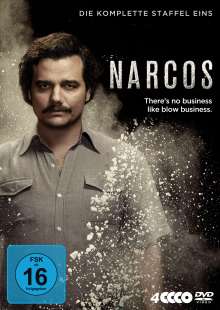 Narcos Staffel 1, 4 DVDs