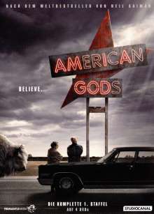 American Gods Staffel 1, 4 DVDs