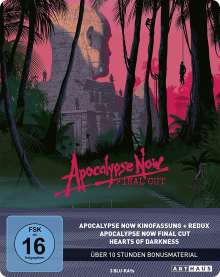 Apocalypse Now (Limited 40th Anniversary Edition) (Blu-ray im Steelbook), 4 Blu-ray Discs