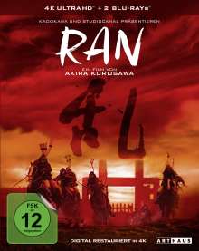 Ran (Special Edition) (Ultra Blu-ray &amp; Blu-ray), 1 Ultra HD Blu-ray und 2 Blu-ray Discs
