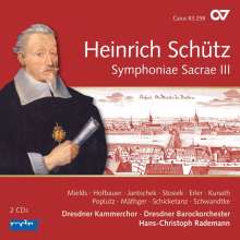 Heinrich Schütz (1585-1672): Symphoniae Sacrae III (Carus Schütz-Edition Vol.12), 2 CDs