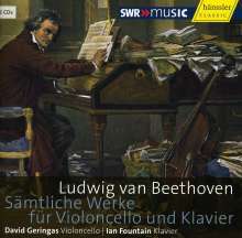Ludwig van Beethoven (1770-1827): Sämtliche Werke für Cello &amp; Klavier, 3 CDs