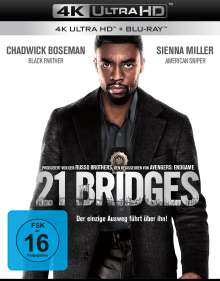 21 Bridges (Ultra HD Blu-ray &amp; Blu-ray), 1 Ultra HD Blu-ray und 1 Blu-ray Disc