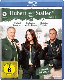Hubert ohne Staller Staffel 8 (Blu-ray), 4 Blu-ray Discs