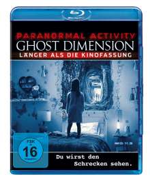 Paranormal Activity 5: The Ghost Dimension (Blu-ray), Blu-ray Disc