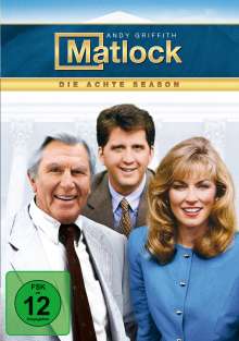 Matlock Season 8, 6 DVDs