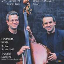 Paul Hindemith (1895-1963): Sonate für Kontrabass &amp; Klavier, CD