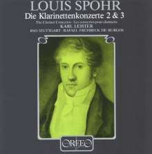 Louis Spohr (1784-1859): Klarinettenkonzerte Nr.2 &amp; 3, CD