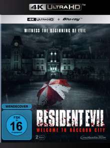 Resident Evil: Welcome to Raccoon City (Ultra HD Blu-ray &amp; Blu-ray), 1 Ultra HD Blu-ray und 1 Blu-ray Disc