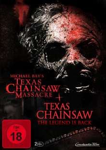 Michael Bay's Texas Chainsaw Massacre / Texas Chainsaw The Legend ist Back, 2 DVDs