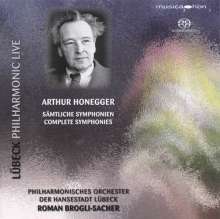 Arthur Honegger (1892-1955): Symphonien Nr.1-5, 2 Super Audio CDs