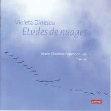 Violeta Dinescu (geb. 1953): Musik für Violine solo "Etudes de nuages", CD