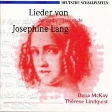 Josephine Lang (1815-1880): Lieder, CD
