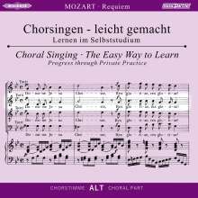 Chorsingen leicht gemacht:Mozart,Requiem (Alt), CD