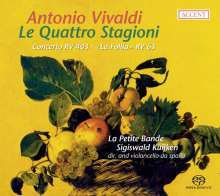 Antonio Vivaldi (1678-1741): Concerti op.8 Nr.1-4 "4 Jahreszeiten", Super Audio CD