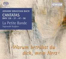 Johann Sebastian Bach (1685-1750): Kantaten BWV 27,47,96,138, Super Audio CD