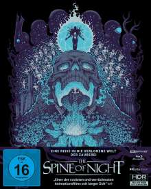 The Spine of Night (Ultra HD Blu-ray &amp; Blu-ray im Mediabook), 1 Ultra HD Blu-ray und 1 Blu-ray Disc