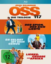 OSS 117 - Die Trilogie (Blu-ray), 3 Blu-ray Discs