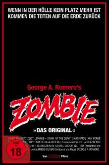 Zombie - Dawn of the Dead (Retro-VHS Edition) (Ultra HD Blu-ray &amp; Blu-ray), 1 Ultra HD Blu-ray und 3 Blu-ray Discs