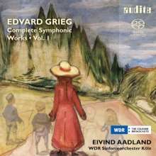 Edvard Grieg (1843-1907): Sämtliche Orchesterwerke Vol.1, Super Audio CD