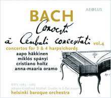 Johann Sebastian Bach (1685-1750): Cembalokonzerte Vol.4, Super Audio CD