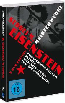 Sergej M. Eisenstein - Meisterwerke (5 DVD Edition), 5 DVDs