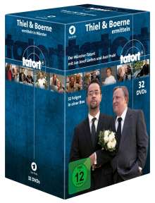 Tatort Münster - Thiel und Boerne ermitteln Fall 1-32, 32 DVDs
